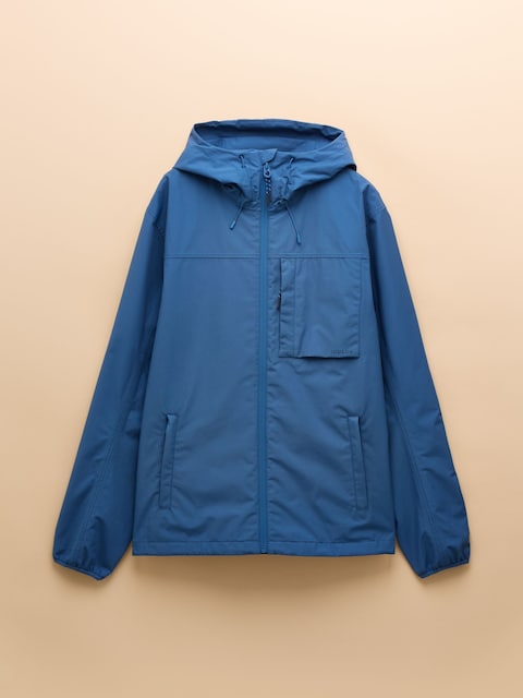 joules Ayston Blue Lightweight Waterproof Coat