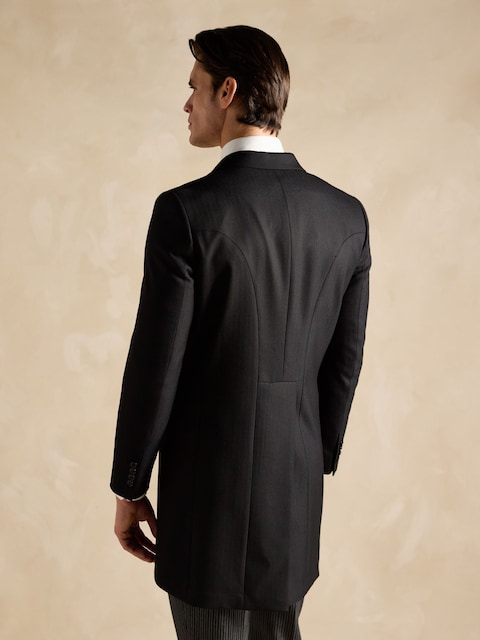 Joules Black Slim Fit Morning Suit Jacket