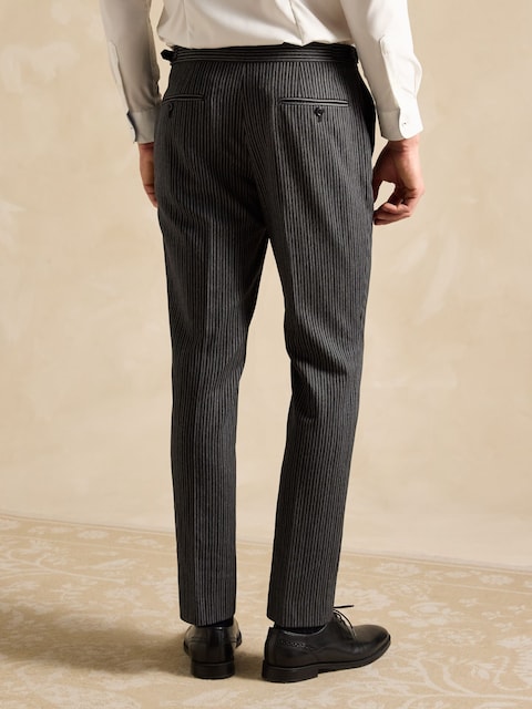 Joules Black Slim Fit Morning Suit Trousers