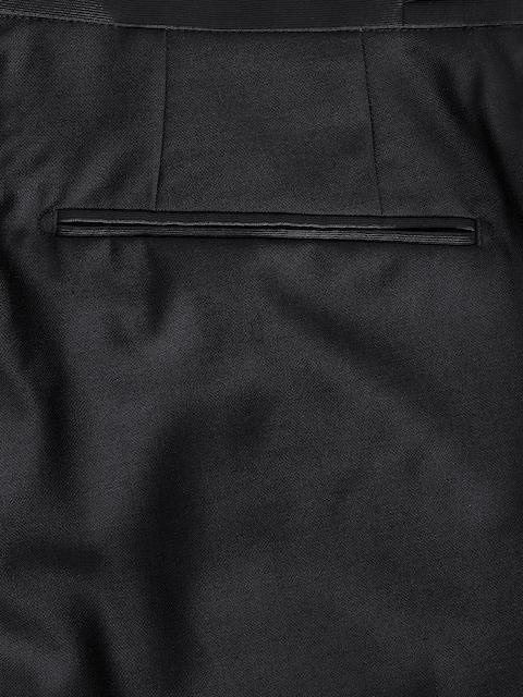 joules Black Slim Fit Tuxedo Suit Trousers