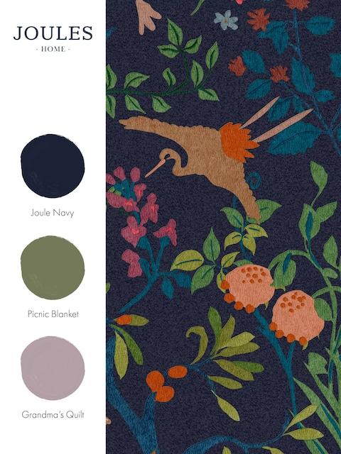 joules Blue Enchanted Woodland 10M Wallpaper