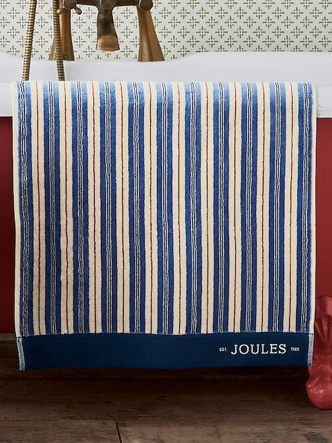 Joules Blue Grove Stripe Towel