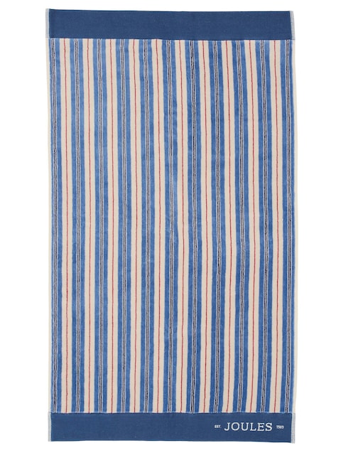 joules Blue Grove Stripe Towel