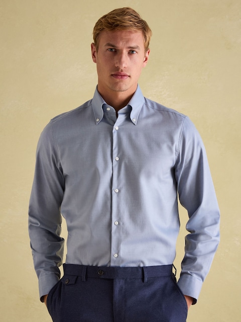 Joules Blue Regular Fit Single Cuff