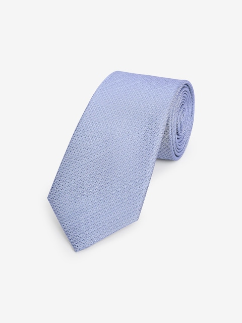 Joules Blue Textured Silk Tie