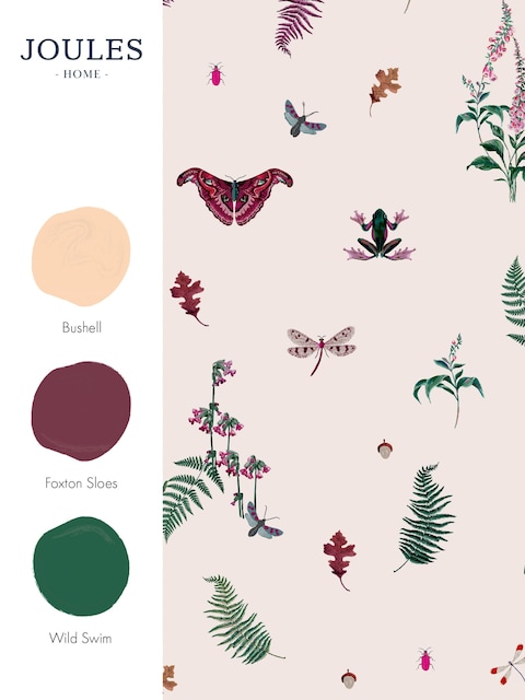 joules Blush Creme Midnight Beasts 10M Wallpaper