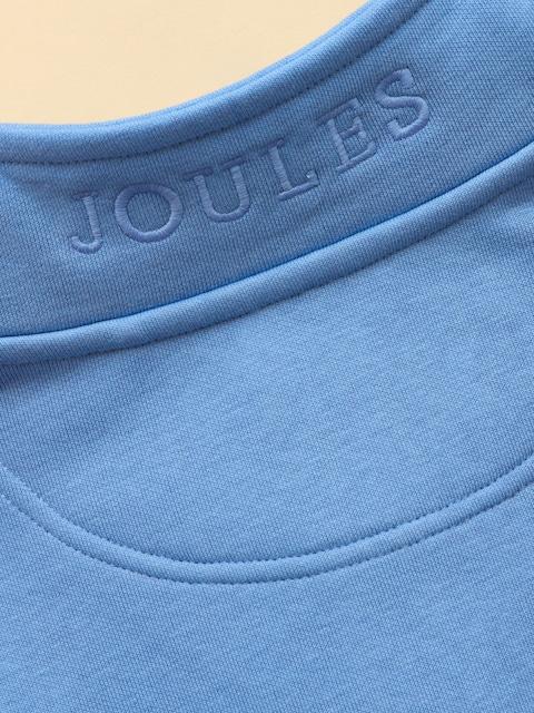 joules Boys' Alfie Blue Quarter Zip Sweatshirt