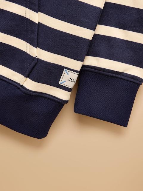 joules Boys' Alfie Navy Quarter Zip Sweatshirt