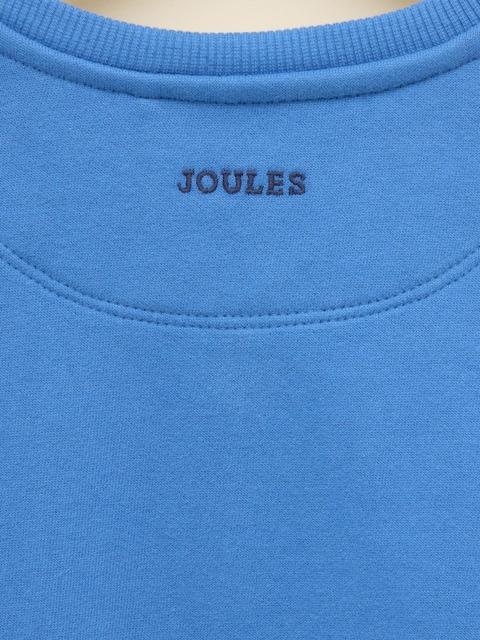 joules Boys' Artwork Blue Applique Sweatshirt