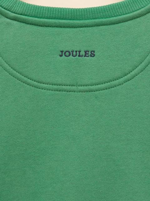 joules Boys' Artwork Green Applique Sweatshirt