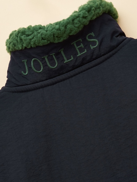 joules Boys' Billy Green Quarter Zip Fleece