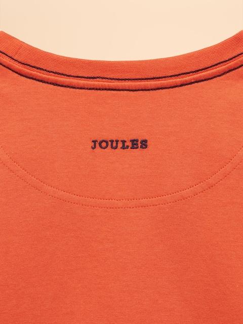 joules Boys' Jack Orange Applique Long Sleeve Top