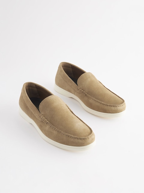 Joules Brown Suede Apron Loafers