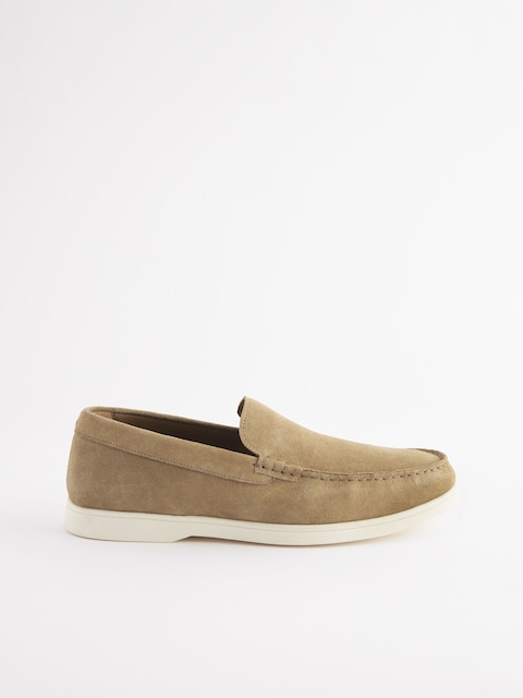 Joules Brown Suede Apron Loafers