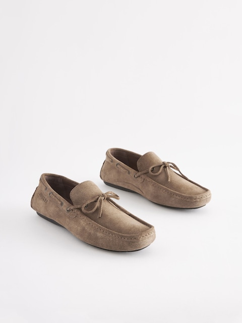 Joules Brown Suede Driver Shoes