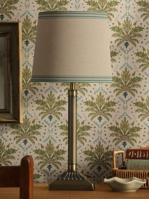 Joules Buscot Brass Square Base Table Lamp