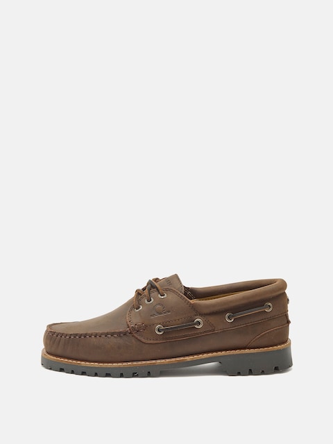 Joules Chatham Brown Sperrin Boat Shoes