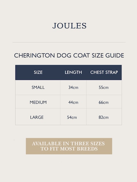 joules Cherington Blue Dog Coat