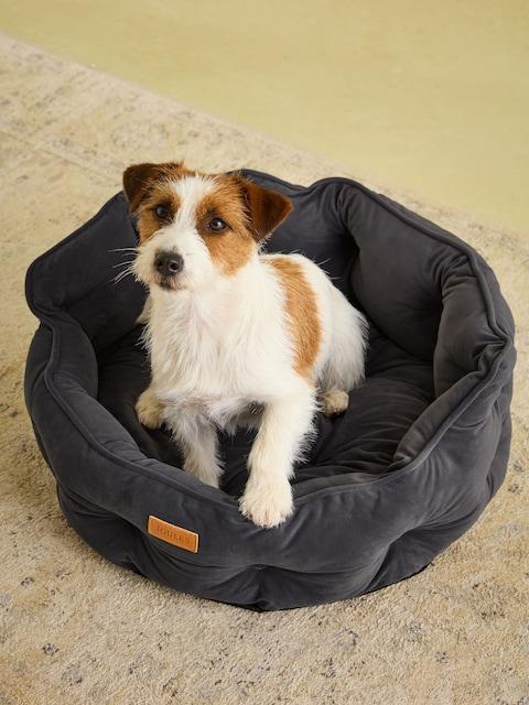 Joules Chesterfield Grey Pet Bed