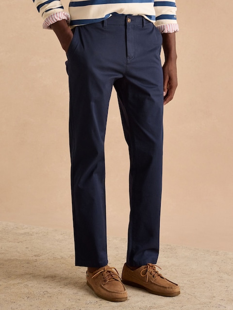 Joules Classic Fit Navy Chino Trousers