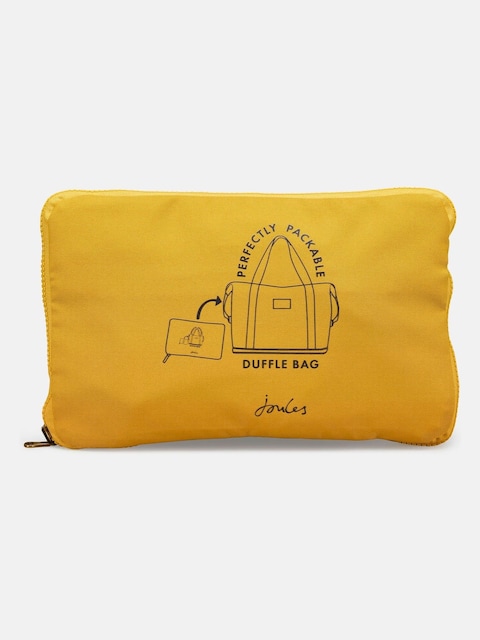 joules Coast Antique Gold Packaway Duffle Bag