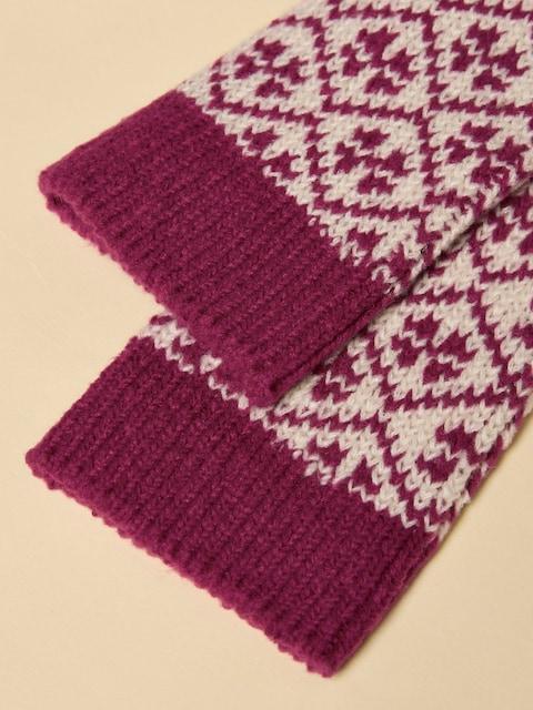 Joules Cosy Berry Red Socks