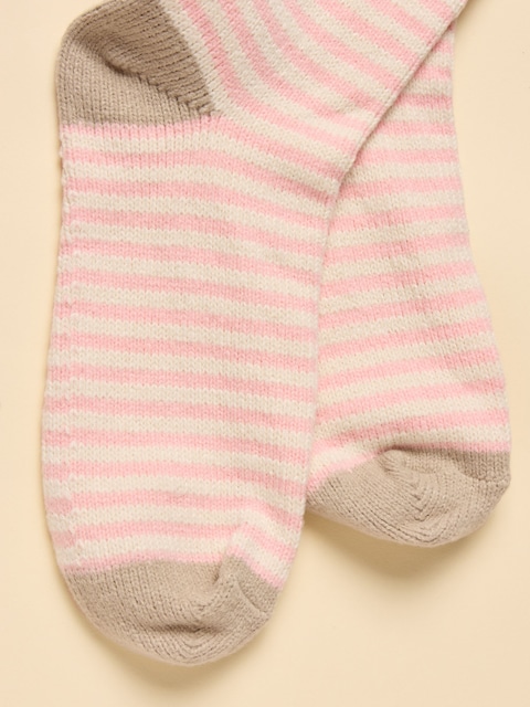 joules Cosy Pink/Cream Socks
