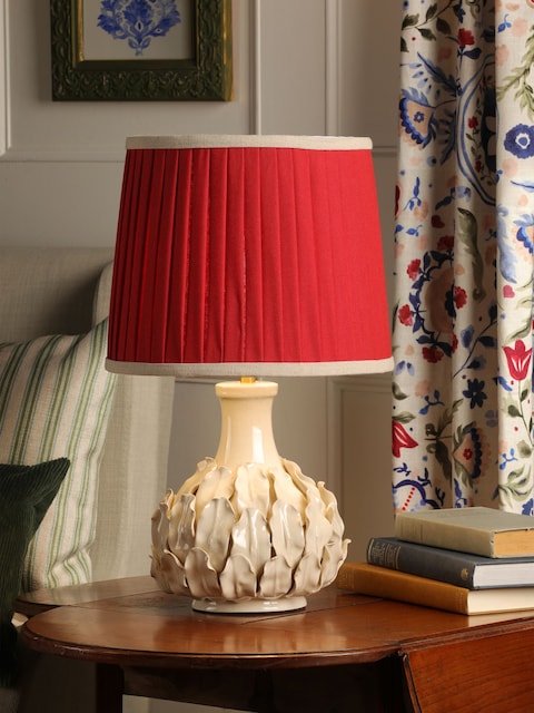 Joules Cream Chatsworth Tall Ceramic Table Lamp