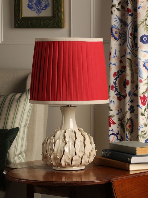 Joules Cream Chatsworth Tall Ceramic Table Lamp