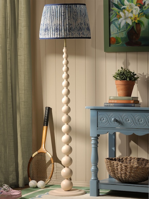 Joules Cream Harewood Floor Lamp