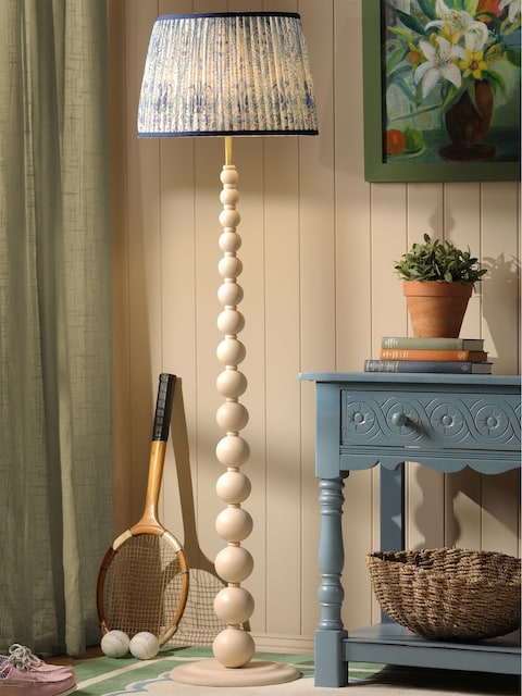 Joules Cream Harewood Floor Lamp