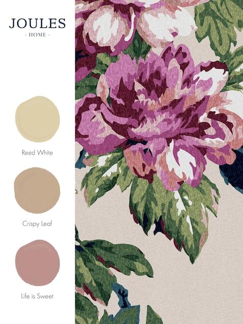 joules Cream Invite Floral 10M Wallpaper