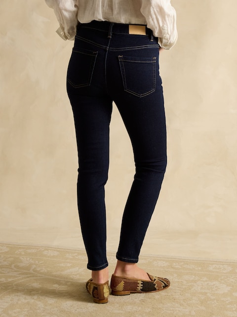 Joules Denim Dark Wash Skinny Fit Mid Rise Jeans