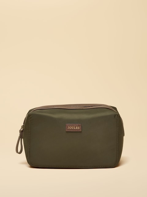 Joules Edie Khaki Green Cosmetic Bag