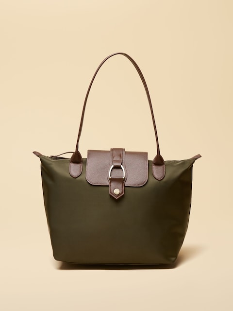 Joules Edie Khaki Green Shopper Bag
