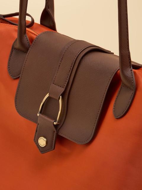 joules Edie Orange Shopper bag