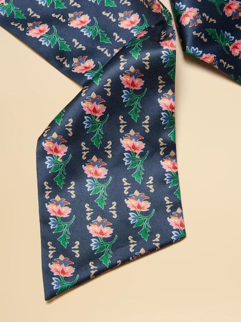 Joules Elissia Navy Scarf Scrunchie