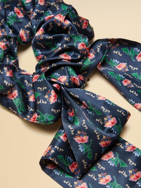 joules Elissia Navy Scarf Scrunchie