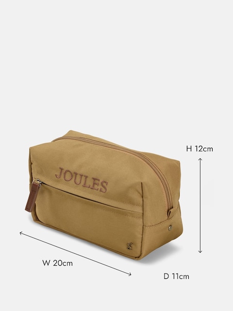 Joules Epwell Tan Brown Joules Washbag