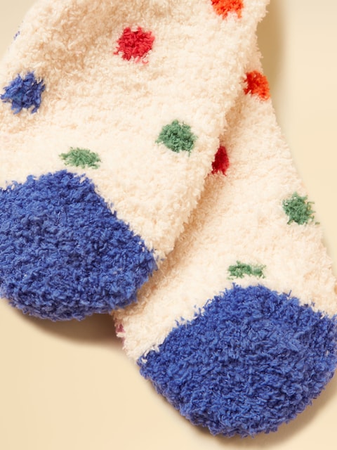 joules Fluffy Cream Fluffy Socks