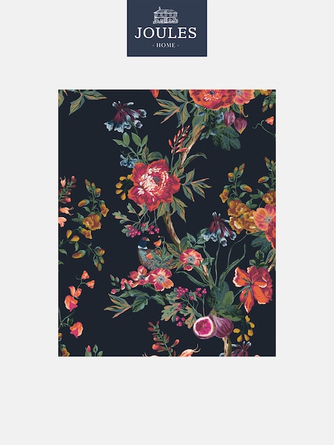 Joules French Navy Chinoiserie 10M Wallpaper