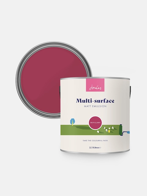 Joules Fritillary Pink Multi Surface Matt Emulsion