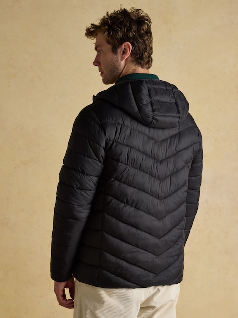 Joules Garrett Black Showerproof Padded Jacket