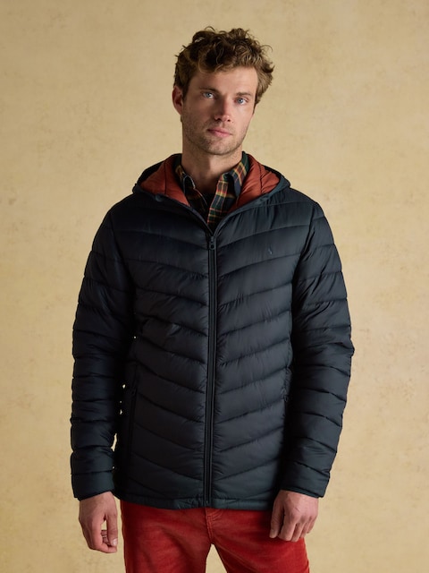 Joules Garrett Navy Showerproof Padded Jacket