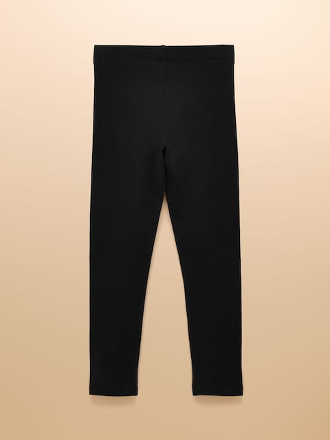 Joules Girls' Deedee Black Jersey Leggings