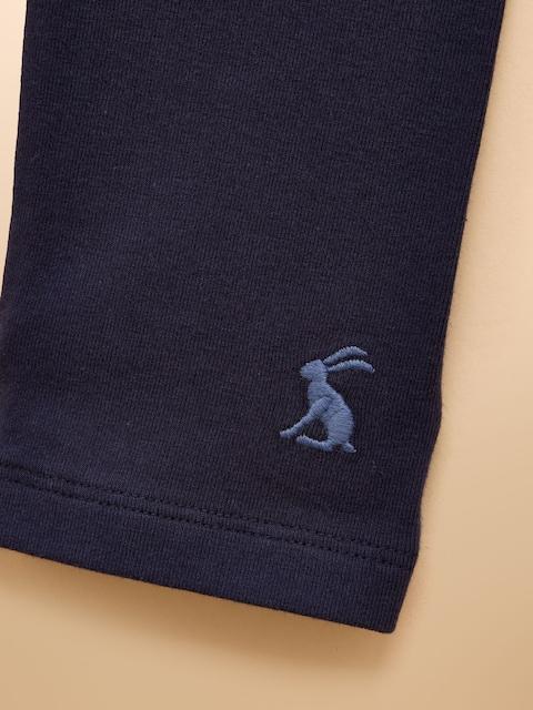 joules Girls' Deedee Navy Blue Jersey Leggings
