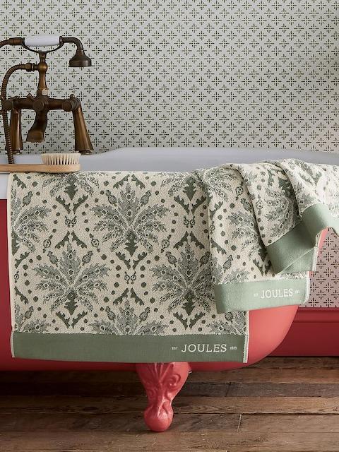 Joules Green Palm Geo Towel