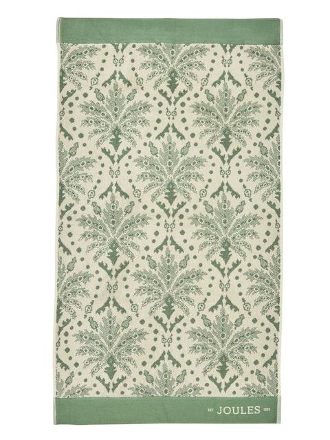 joules Green Palm Geo Towel