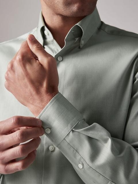 joules Green Slim Fit Oxford Shirt