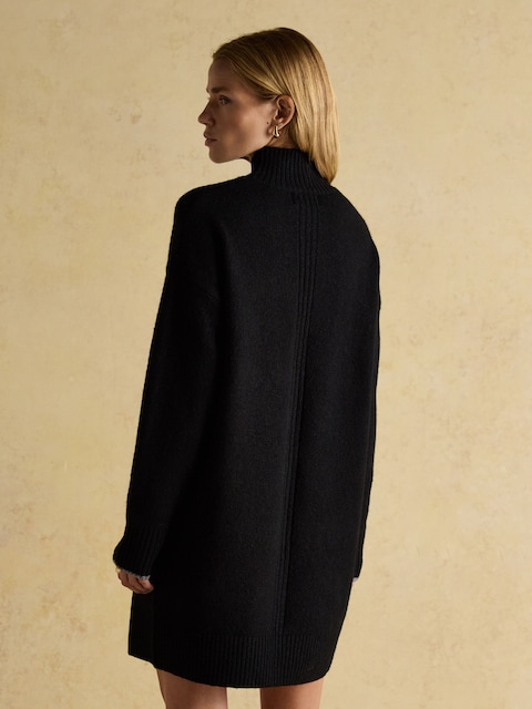 Joules Hailey Black Knitted Dress